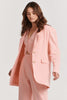 CHARLIE HOLIDAY LADIES JACKETS CHARLIE HOLIDAY ADDISON BLAZER - PINK PUNCH