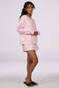 CHARLIE HOLIDAY TOPS CHARLIE HOLIDAY SWEATSHIRT - PINK SALT