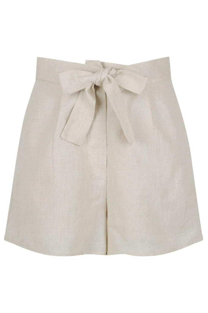 CHARLIE HOLIDAY TOPS CHARLIE HOLIDAY TILLIE CROP - OATMEAL