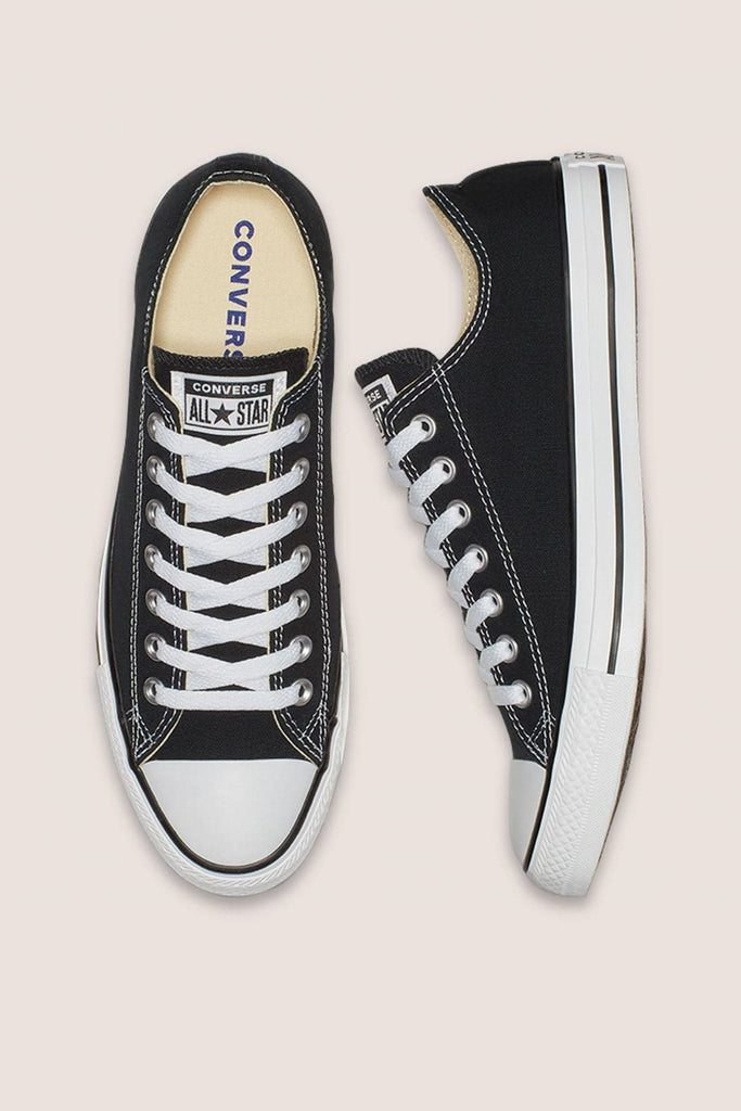 CONVERSE CONS FOOTWEAR CONVERSE CHUCK TAYLOR ALL STAR CLASSIC CANVAS LOW TOP - BLACK/WHITE