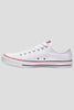 CONVERSE CONS FOOTWEAR CONVERSE CHUCK TAYLOR ALL STAR CLASSIC CANVAS LOW TOP - WHITE