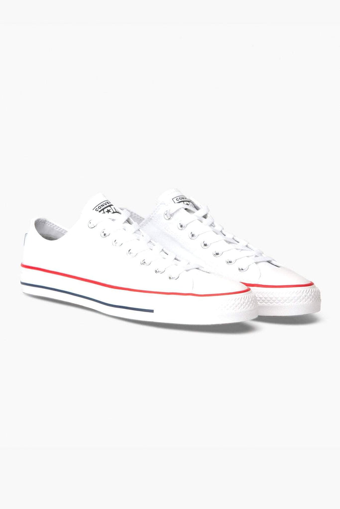 CONVERSE CONS FOOTWEAR CONVERSE CONS CHUCK TAYLOR ALL STAR PRO CANVAS LOW - WHITE/RED