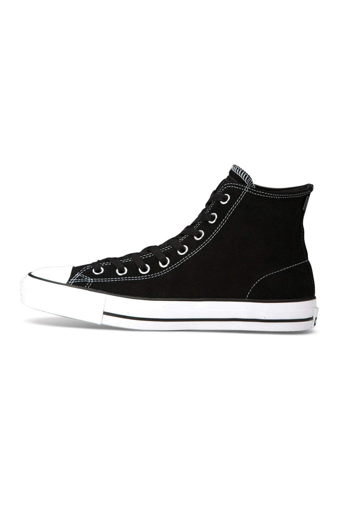 CONVERSE CONS FOOTWEAR CONVERSE CONS CHUCK TAYLOR ALL STAR PRO SUEDE HIGH TOP - BLACK/WHITE