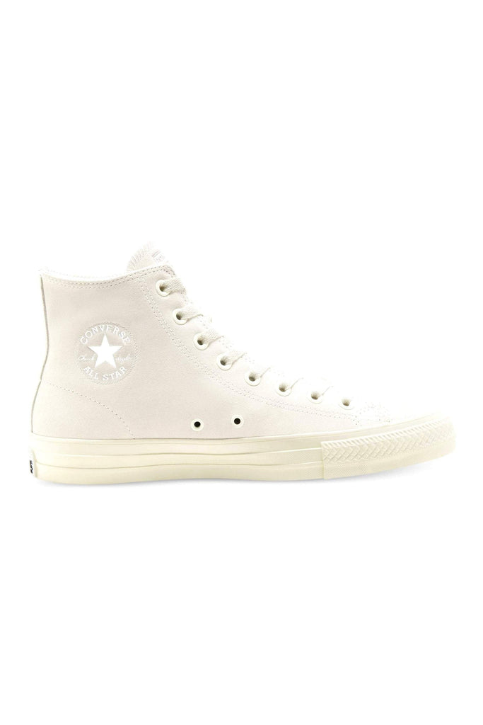 CONVERSE CONS FOOTWEAR CONVERSE CONS CHUCK TAYLOR ALL STAR PRO SUEDE HIGH TOP - EGRET/STONE