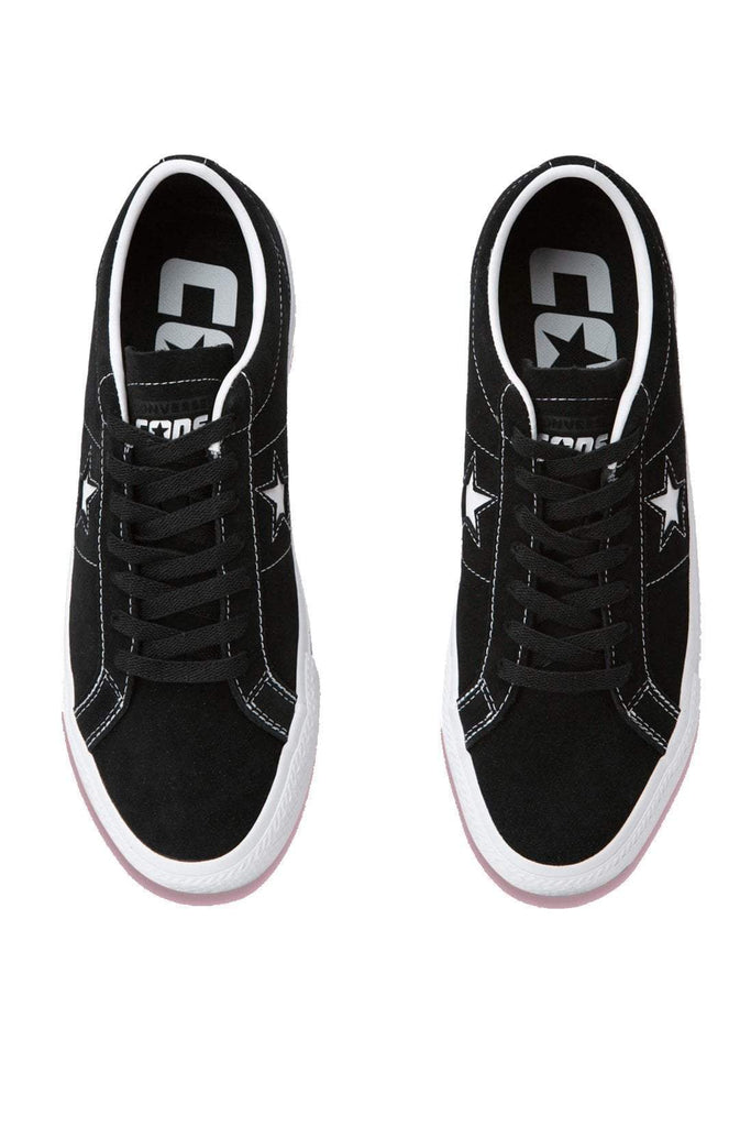 CONVERSE CONS FOOTWEAR CONVERSE CONS ONE STAR PRO SUEDE LOW - BLACK/WHITE