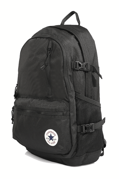 CONVERSE CONS MENS BACKPACKS & TRAVEL BAGS ONE SIZE CONVERSE STRAIGHTEDGE UNISEX BACKPACK - BLACK