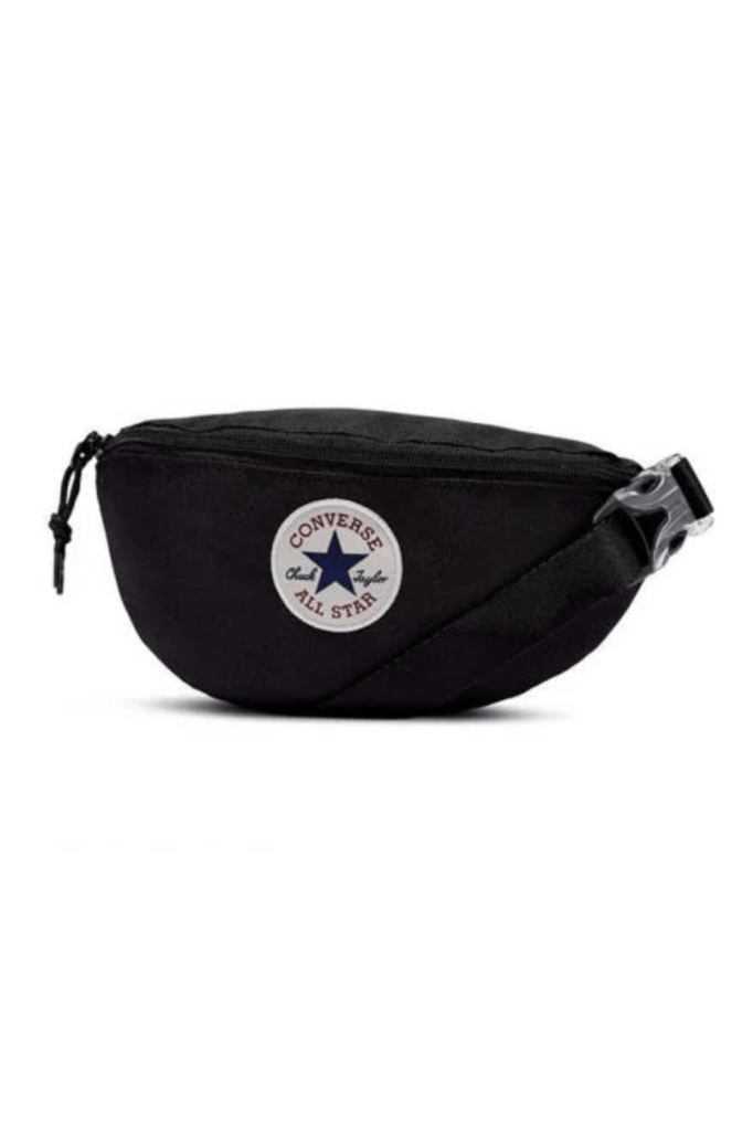 CONVERSE CONS MENS SIDEBAGS & BUMBAGS ONE SIZE CONVERSE SLING BAG - BLACK