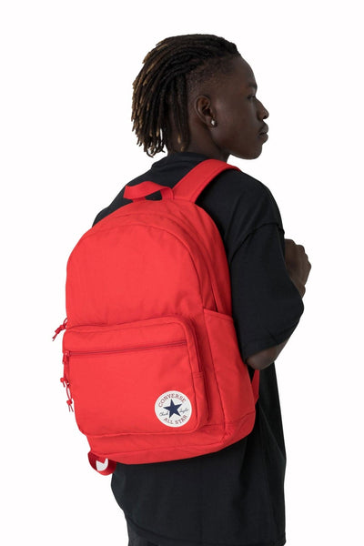 CONVERSE CONS SOCKS ONE SIZE CONVERSE GO 2 UNISEX BACKPACK - RED