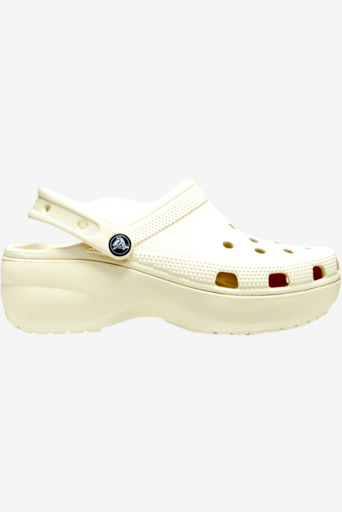 CROCS WOMEN S CLASSIC PLATFORM CLOG BONE Pretty Rad Store