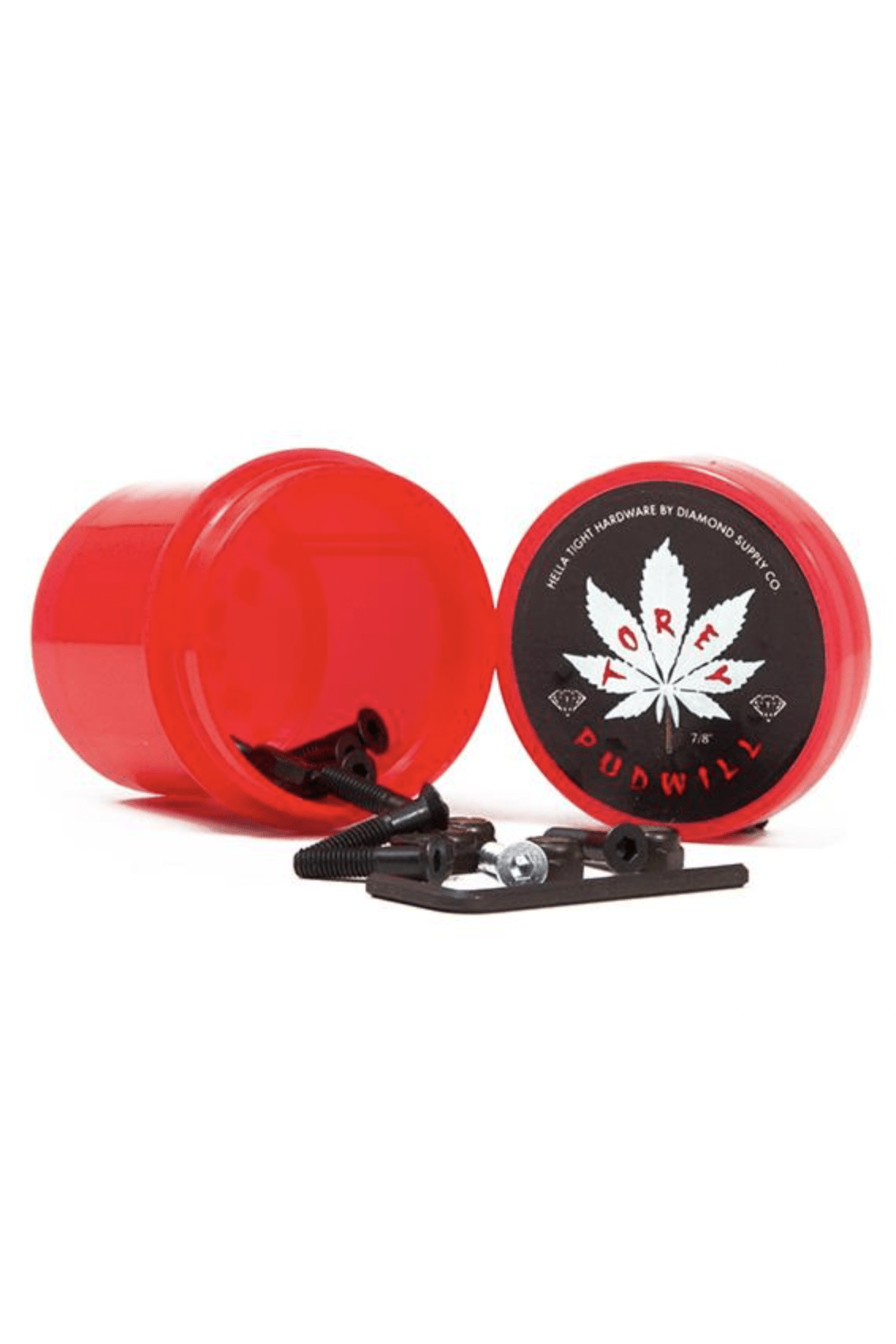 DIAMOND BOLT TOREY PUDWILL 7/8 INCH RED Pretty Rad Store