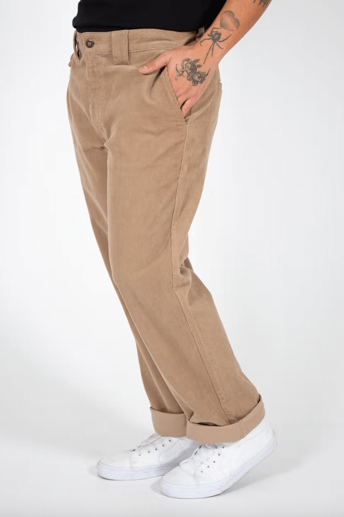 DICKIES MENS PANTS DICKIES SONORA 873 CORD PANT - KHAKI