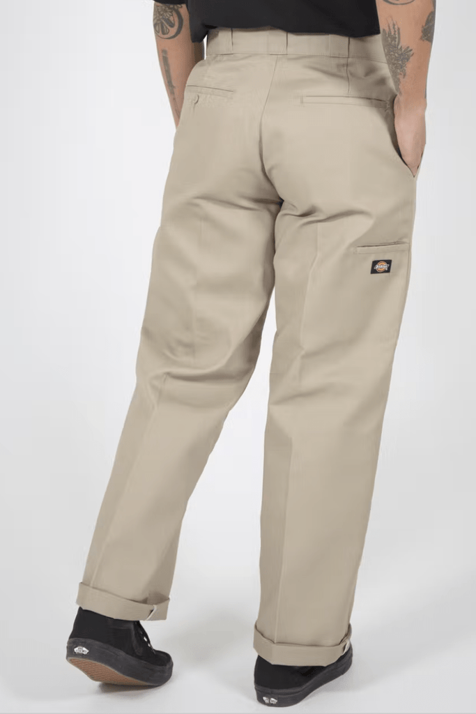 DICKIES PANTS DICKIES 85-283 LOOSE FIT DOUBLE KNEE PANT - KHAKI
