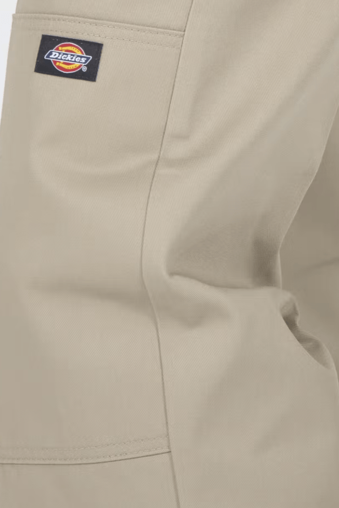 DICKIES PANTS DICKIES 85-283 LOOSE FIT DOUBLE KNEE PANT - KHAKI