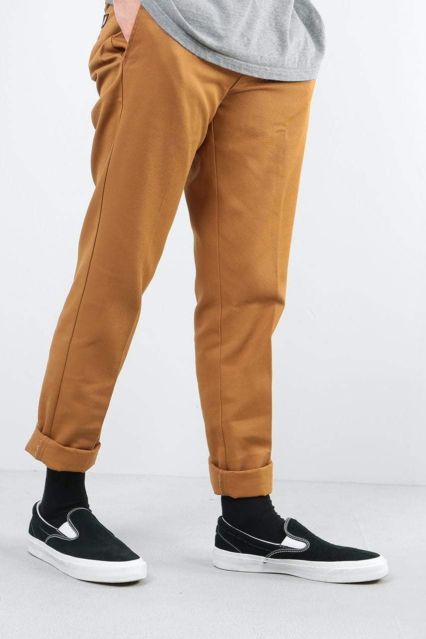 DICKIES 872 SLIM FIT PANT BROWN DUCK – Pretty Rad Store