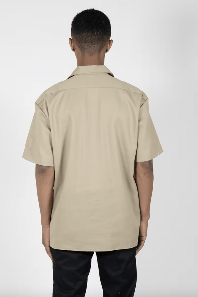DICKIES SHIRT DICKIES 1574 SHORT SLEEVE SHIRT - KHAKI