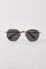 EPOKHE SUNGLASSES EPOKHE DENZ SUNGLASSES - GOLD POLISHED/BLACK