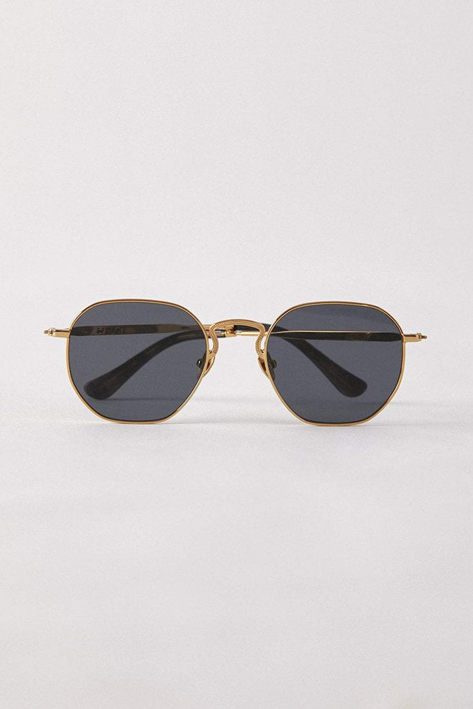 EPOKHE SUNGLASSES EPOKHE DENZ SUNGLASSES - GOLD POLISHED/BLACK