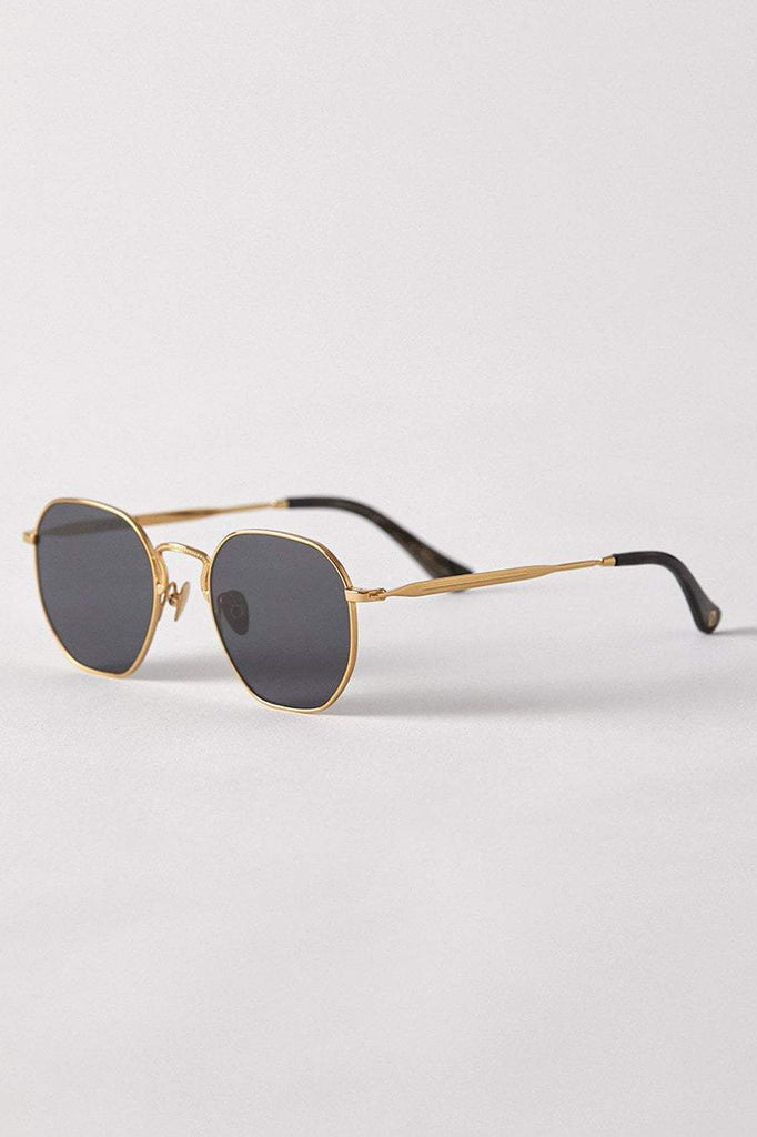 EPOKHE SUNGLASSES EPOKHE DENZ SUNGLASSES - GOLD POLISHED/BLACK