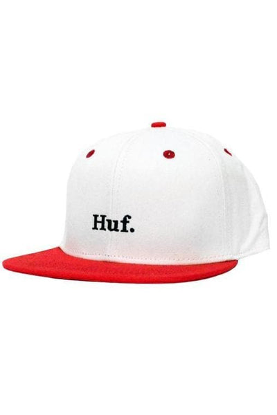 HUF HEADWEAR HUF GENUINE 6 PANEL STRAPBACK CAP - RED