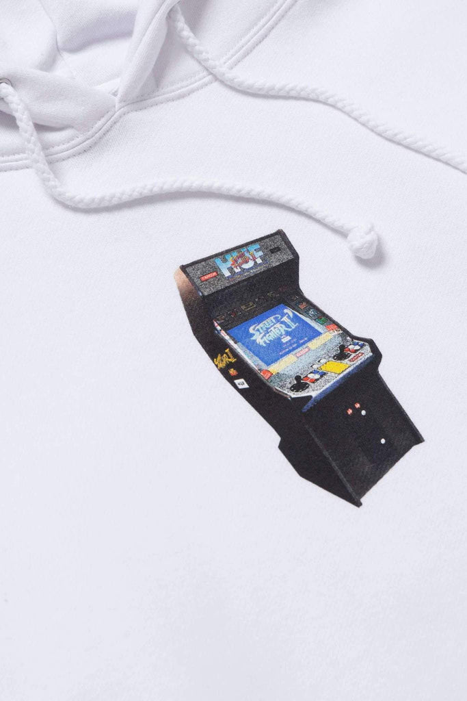 HUF HOODIES HUF X STREET FIGHTER ARCADE PULL OVER HOODIE - WHITE