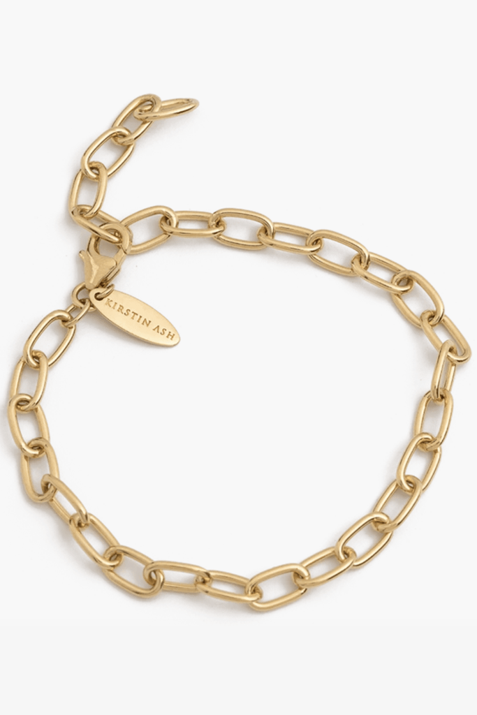 KIRSTIN ASH JEWELLERY KIRSTIN ASH X OLIVE COOK TIDAL BRACELET - 18K GOLD VERMEIL