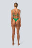 LAHANA SWIM SWIMWEAR LAHANA EMILIA HIGH CUT BIKINI BOTTOM - EMERALD GREEN