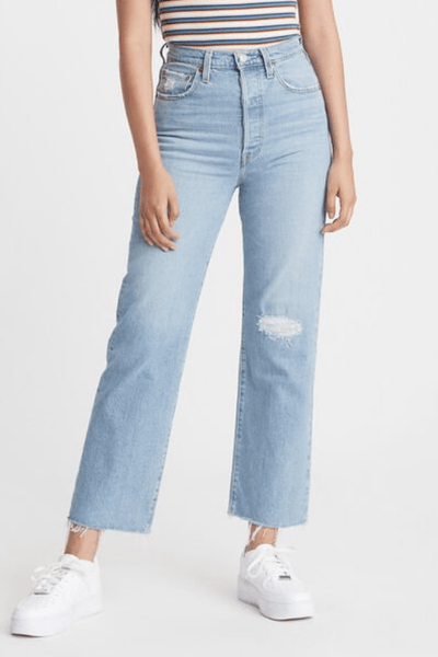 LEVIS LADIES JEANS LEVI'S RIBCAGE JEANS - TANGO STATUS