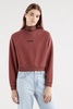 LEVIS LADIES JEANS LEVI'S VINTAGE RAGLAN CREW - MADDER BROWN