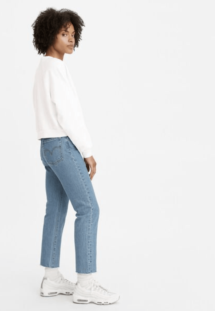 LEVIS LADIES JEANS LEVI'S WEDGIE STRAIGHT - JAZZ WAVE