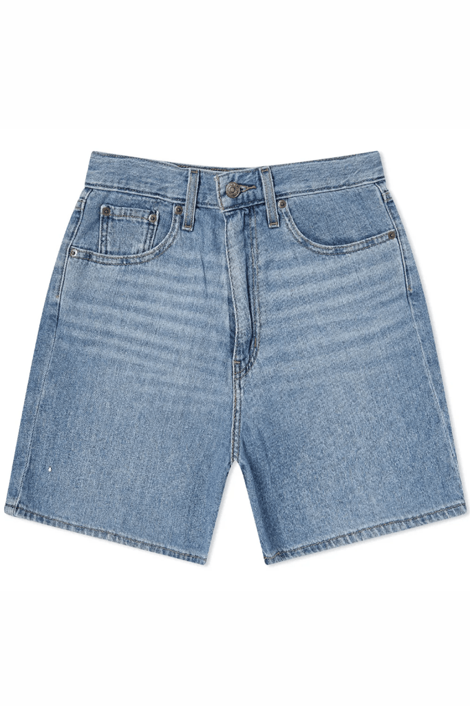 LEVIS LADIES SHORTS LEVI'S HIGH LOOSE SHORTS - LETS STAY IN BLUE