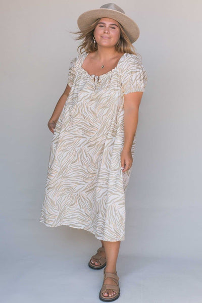 LULLABY CLUB DRESSES LULLABY CLUB SAWYER BABY DOLL DRESS - WILDE