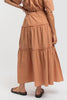 LULLABY CLUB SKIRTS LULLABY CLUB DAHLIA MAXI SKIRT - CLAY