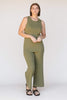 LULLABY CLUB TOPS LULLABY CLUB FLORA KNIT TANK - FERN