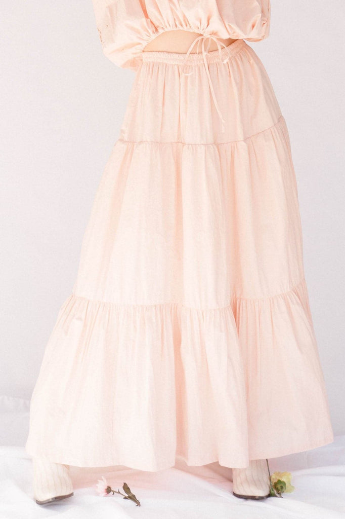 LULLABY CLUB TOPS LULLABY CLUB KAIRA TOP - PEACH PINK