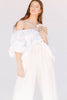 LULLABY CLUB TOPS LULLABY CLUB KAIRA TOP - WHITE