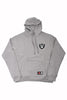 MAJESTIC ATHLETIC HOODIES MAJESTIC DUKE RAIDERS HOODIE - SMOKE