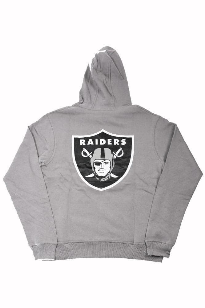 MAJESTIC ATHLETIC HOODIES MAJESTIC DUKE RAIDERS HOODIE - SMOKE