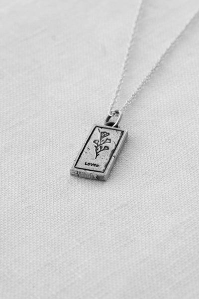 MERCHANTS OF THE SUN JEWELLERY ONE SIZE MERCHANTS OF THE SUN THE LOVERS PENDANT - STERLING SILVER