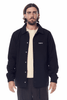 MISFIT APPAREL CREW NECK MISFIT COLCUTTA COACHES JACKET - BLACK