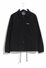 MISFIT APPAREL CREW NECK MISFIT COLCUTTA COACHES JACKET - BLACK