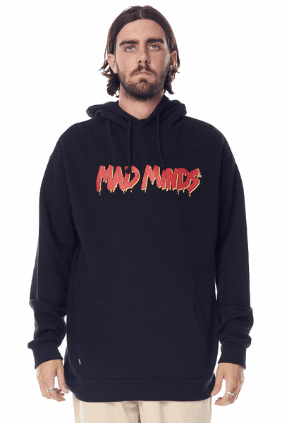 MISFIT APPAREL HOODIES MISFIT ELICIT 50/50 HOOD - BLACK