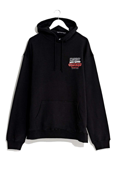 MISFIT APPAREL HOODIES MISFIT LIFE IN DEMO 50/50 HOOD - BLACK