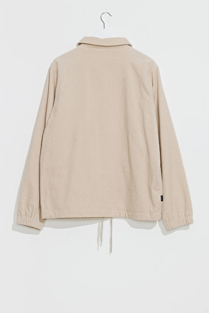 MISFIT APPAREL JACKETS MISFIT SHAKE ON IT COACHES JACKET - SANDSHELL