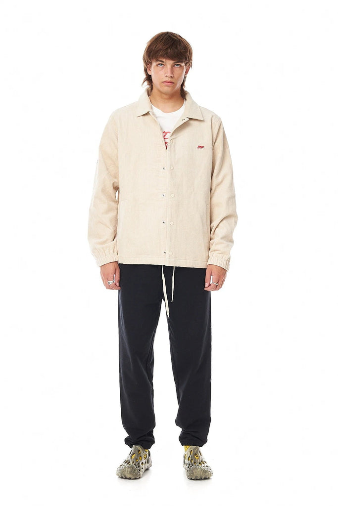 MISFIT APPAREL JACKETS MISFIT SHAKE ON IT COACHES JACKET - SANDSHELL