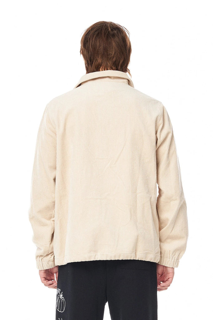 MISFIT APPAREL JACKETS MISFIT SHAKE ON IT COACHES JACKET - SANDSHELL
