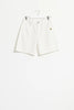 MISFIT APPAREL LADIES DENIM SHORTS MISFIT HEAVENLY PEOPLE SHORTS - WHITE