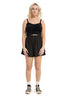 MISFIT APPAREL LADIES PANTS MISFIT MOTION READS LINEN SHORT - BLACK