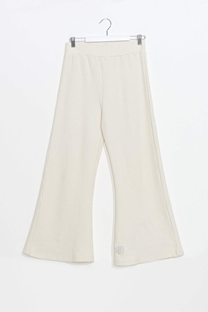 MISFIT APPAREL LADIES PANTS MISFIT YOUNG ALCHEMY PANT - DIRTY WHITE