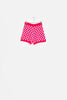 MISFIT APPAREL LADIES SHORTS MISFIT DONOR HEIGHTS KNITTED SHORT - CANDY PINK