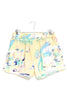 MISFIT APPAREL LADIES SHORTS MISFIT JUNGLE SOUP LINEN SHORT - MULTI